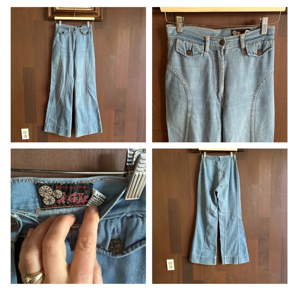 Vintage Women’s Bell Bottom Wide Leg Flare